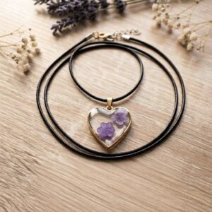 Collier cœur " Eternel