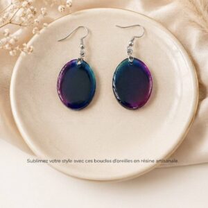 Boucles d'oreilles " Eclipse "