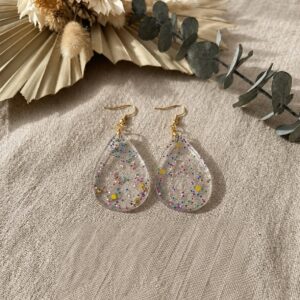 Boucles d'oreilles "Confettis d'été"